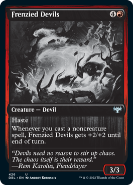 Frenzied Devils [Innistrad: Double Feature] | Jomio and Rueliete's Cards and Comics