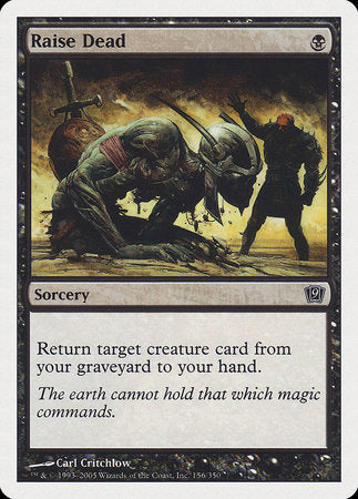 Raise Dead [Ninth Edition] | Jomio and Rueliete's Cards and Comics