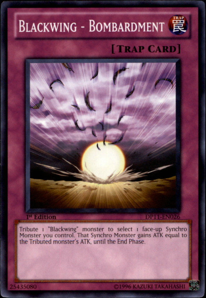 Blackwing - Bombardment [DP11-EN026] Common | Jomio and Rueliete's Cards and Comics