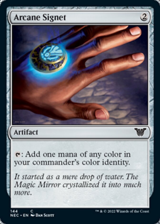 Arcane Signet [Kamigawa: Neon Dynasty Commander] | Jomio and Rueliete's Cards and Comics
