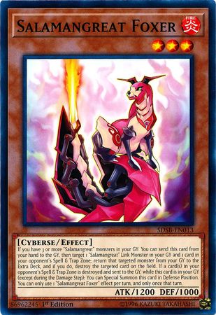 Salamangreat Foxer [SDSB-EN013] Common | Jomio and Rueliete's Cards and Comics
