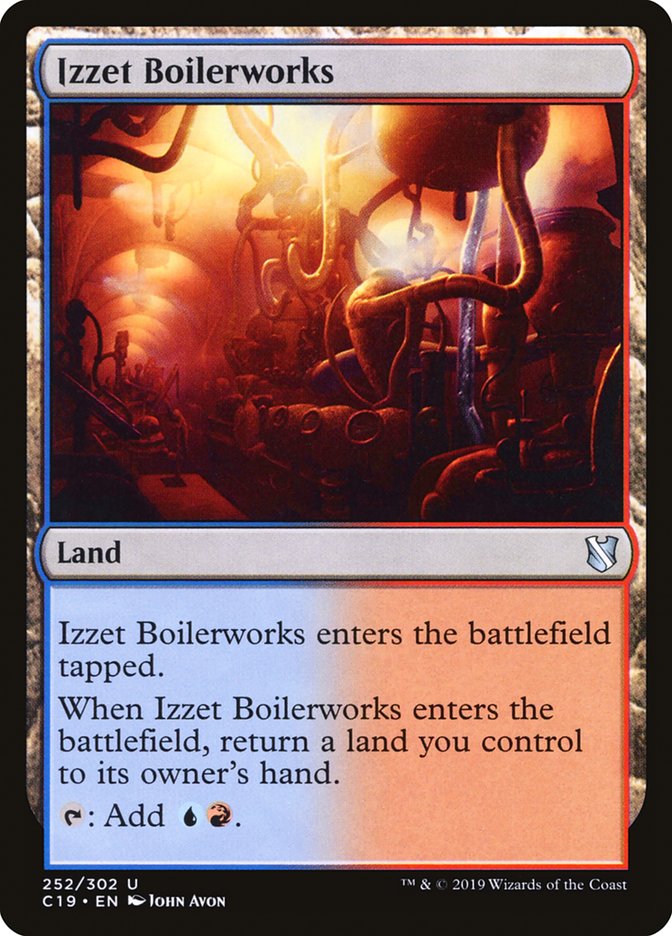 Izzet Boilerworks [Commander 2019] | Jomio and Rueliete's Cards and Comics