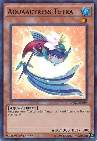 Aquaactress Tetra [DRL2-EN039] Super Rare | Jomio and Rueliete's Cards and Comics