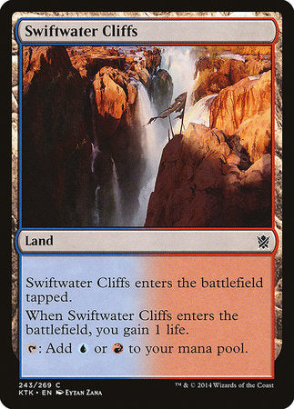 Swiftwater Cliffs [Khans of Tarkir] | Jomio and Rueliete's Cards and Comics