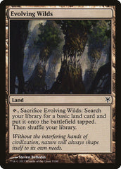 Evolving Wilds [Duel Decks: Sorin vs. Tibalt] | Jomio and Rueliete's Cards and Comics
