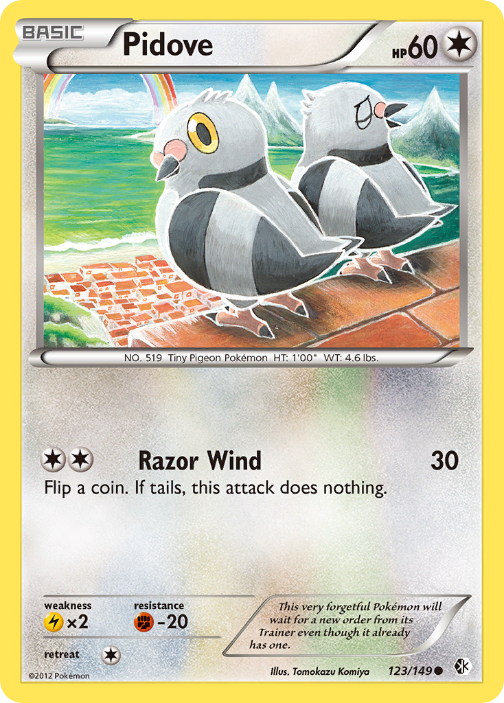Pidove (123/149) [Black & White: Boundaries Crossed] | Jomio and Rueliete's Cards and Comics