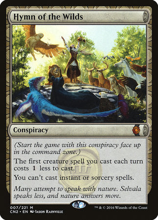 Hymn of the Wilds [Conspiracy: Take the Crown] | Jomio and Rueliete's Cards and Comics