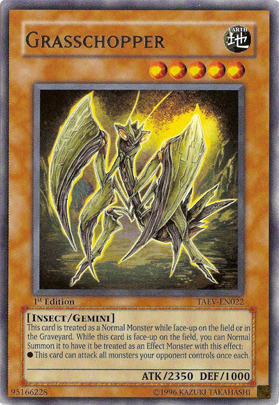 Grasschopper [TAEV-EN022] Rare | Jomio and Rueliete's Cards and Comics