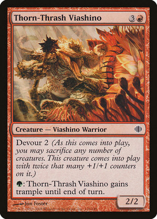 Thorn-Thrash Viashino [Shards of Alara] | Jomio and Rueliete's Cards and Comics