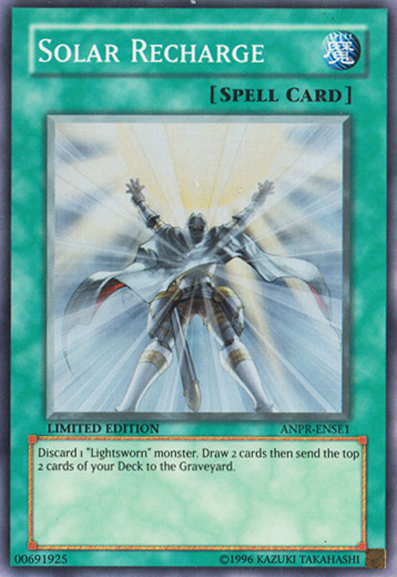 Solar Recharge [ANPR-ENSE1] Super Rare | Jomio and Rueliete's Cards and Comics