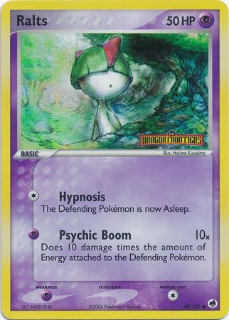Ralts (60/101) (Stamped) [EX: Dragon Frontiers] | Jomio and Rueliete's Cards and Comics