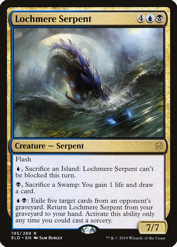 Lochmere Serpent [Throne of Eldraine] | Jomio and Rueliete's Cards and Comics