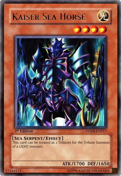 Kaiser Sea Horse [DPKB-EN017] Rare | Jomio and Rueliete's Cards and Comics