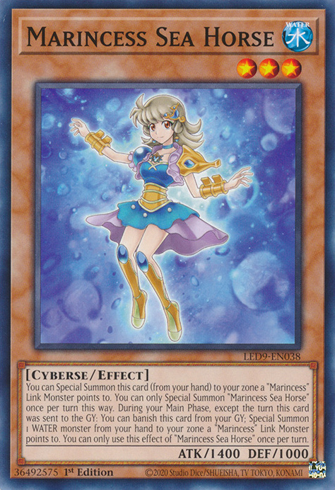 Marincess Sea Horse [LED9-EN038] Common | Jomio and Rueliete's Cards and Comics