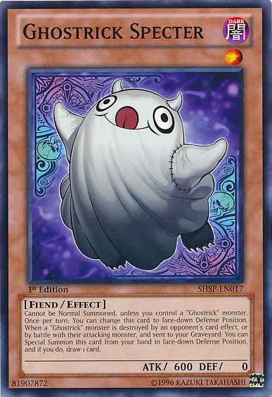 Ghostrick Specter [SHSP-EN017] Common | Jomio and Rueliete's Cards and Comics