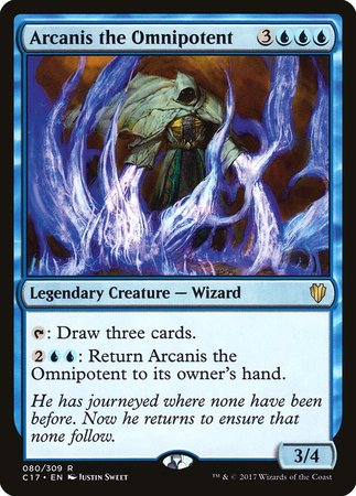 Arcanis the Omnipotent [Commander 2017] | Jomio and Rueliete's Cards and Comics