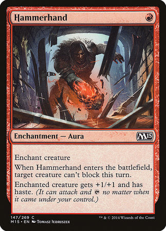 Hammerhand [Magic 2015] | Jomio and Rueliete's Cards and Comics