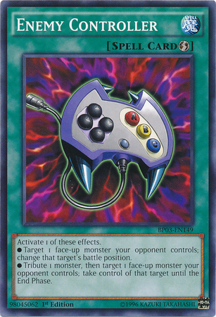 Enemy Controller [BP03-EN149] Common | Jomio and Rueliete's Cards and Comics