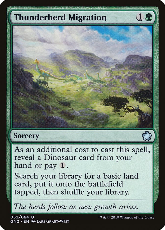 Thunderherd Migration [Game Night 2019] | Jomio and Rueliete's Cards and Comics