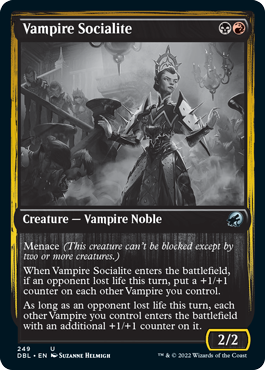 Vampire Socialite [Innistrad: Double Feature] | Jomio and Rueliete's Cards and Comics
