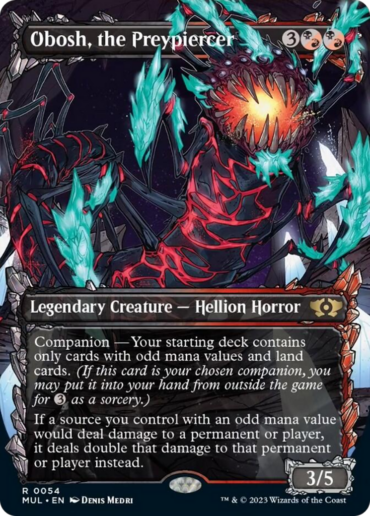 Obosh, the Preypiercer [Multiverse Legends] | Jomio and Rueliete's Cards and Comics