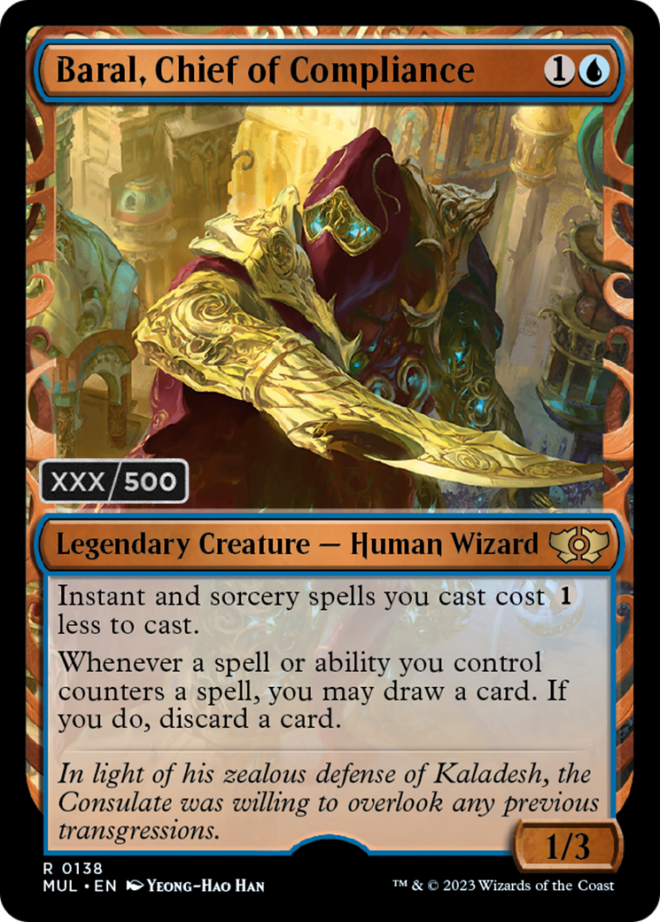 Baral, Chief of Compliance (Serialized) [Multiverse Legends] | Jomio and Rueliete's Cards and Comics