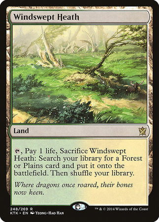Windswept Heath [Khans of Tarkir] | Jomio and Rueliete's Cards and Comics