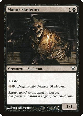 Manor Skeleton [Innistrad] | Jomio and Rueliete's Cards and Comics
