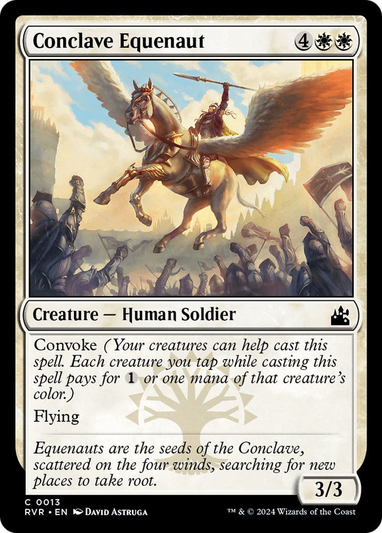 Conclave Equenaut [Ravnica Remastered] | Jomio and Rueliete's Cards and Comics