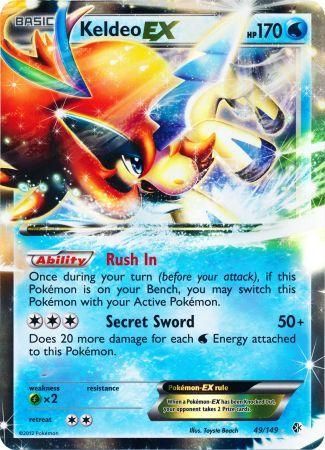 Keldeo EX (49/149) (Jumbo Card) [Black & White: Boundaries Crossed] | Jomio and Rueliete's Cards and Comics