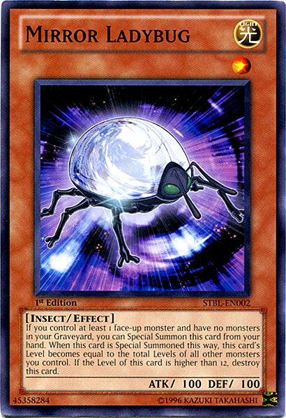Mirror Ladybug [STBL-EN002] Common | Jomio and Rueliete's Cards and Comics