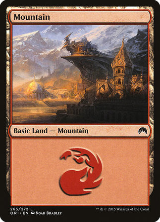 Mountain (265) [Magic Origins] | Jomio and Rueliete's Cards and Comics