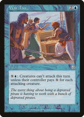 War Tax [Mercadian Masques] | Jomio and Rueliete's Cards and Comics