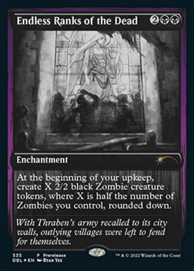 Endless Ranks of the Dead [Innistrad: Double Feature Prerelease Promos] | Jomio and Rueliete's Cards and Comics