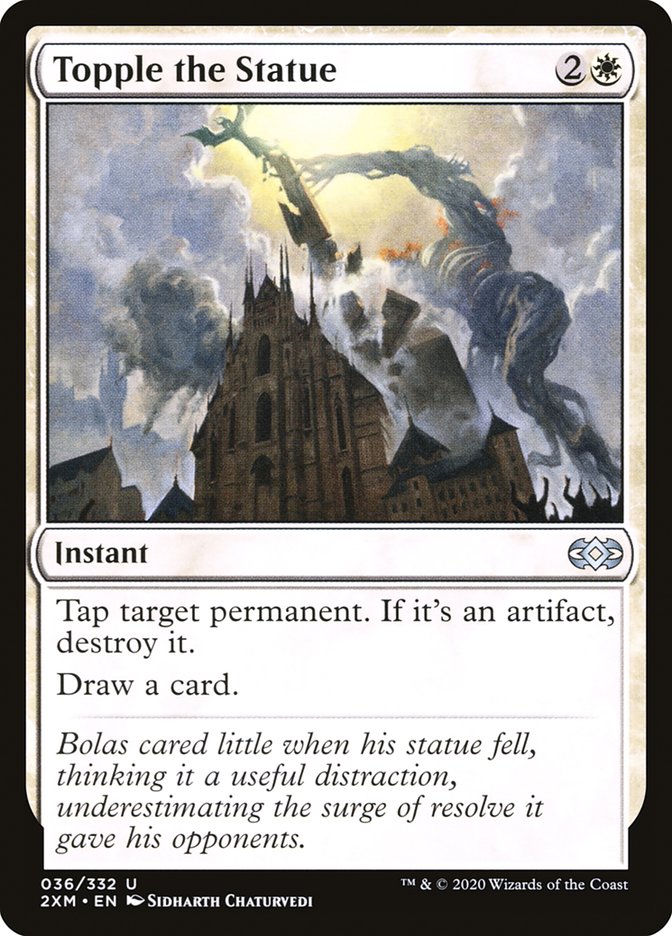 Topple the Statue [Double Masters] | Jomio and Rueliete's Cards and Comics