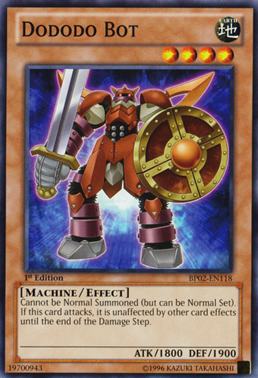 Dododo Bot [BP02-EN118] Mosaic Rare | Jomio and Rueliete's Cards and Comics