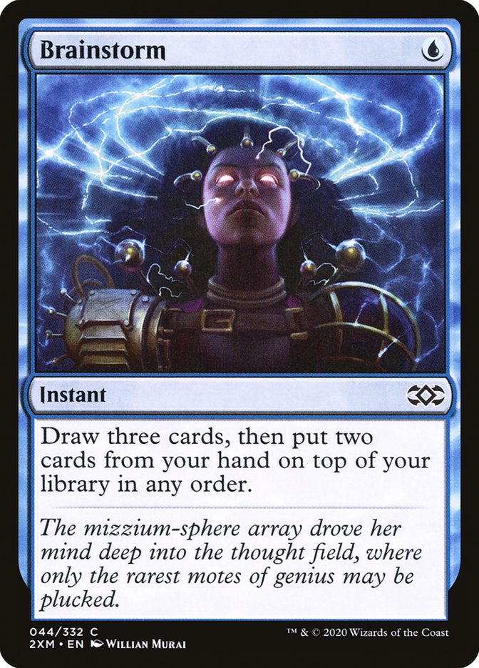 Brainstorm [Double Masters] | Jomio and Rueliete's Cards and Comics