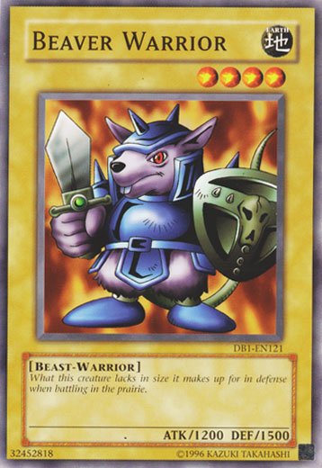 Beaver Warrior [DB1-EN121] Common | Jomio and Rueliete's Cards and Comics