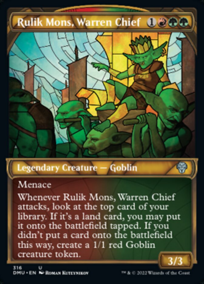 Rulik Mons, Warren Chief (Showcase) [Dominaria United] | Jomio and Rueliete's Cards and Comics