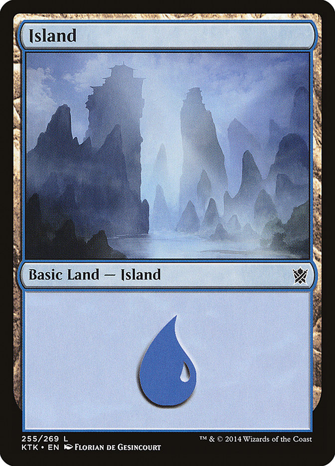 Island (255) [Khans of Tarkir] | Jomio and Rueliete's Cards and Comics