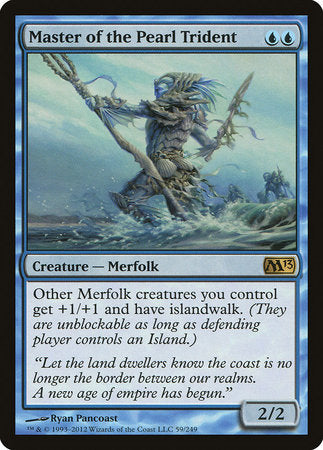 Master of the Pearl Trident [Magic 2013] | Jomio and Rueliete's Cards and Comics