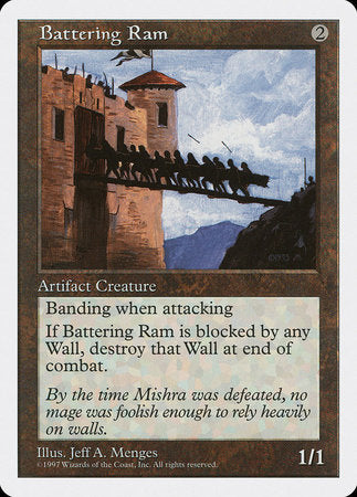 Battering Ram [Fifth Edition] | Jomio and Rueliete's Cards and Comics