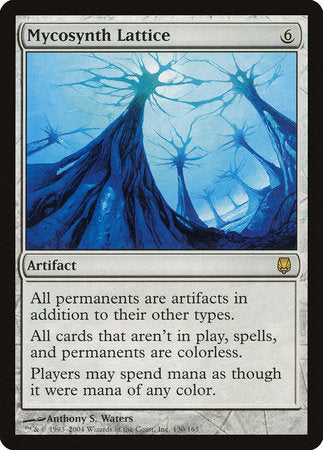 Mycosynth Lattice [Darksteel] | Jomio and Rueliete's Cards and Comics