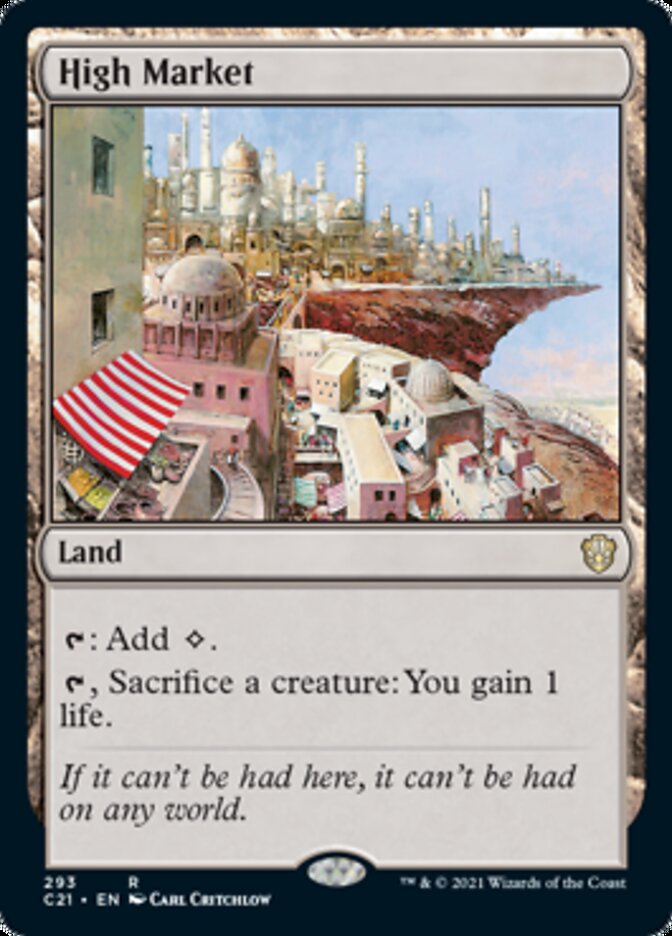 High Market [Commander 2021] | Jomio and Rueliete's Cards and Comics