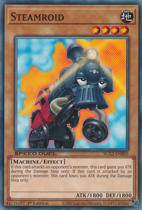 Steamroid [SGX2-ENB03] Common | Jomio and Rueliete's Cards and Comics