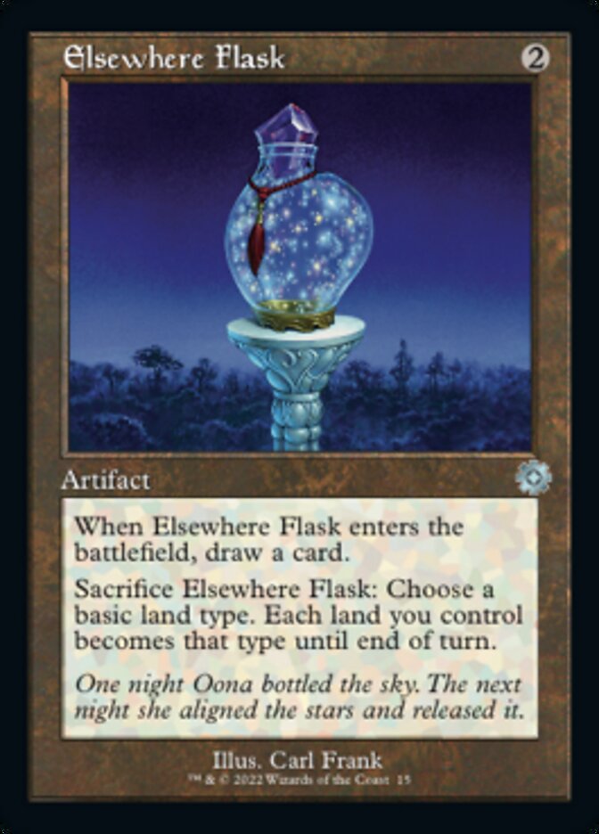 Elsewhere Flask (Retro) [The Brothers' War Retro Artifacts] | Jomio and Rueliete's Cards and Comics