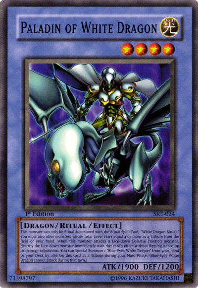 Paladin of White Dragon [SKE-024] Common | Jomio and Rueliete's Cards and Comics