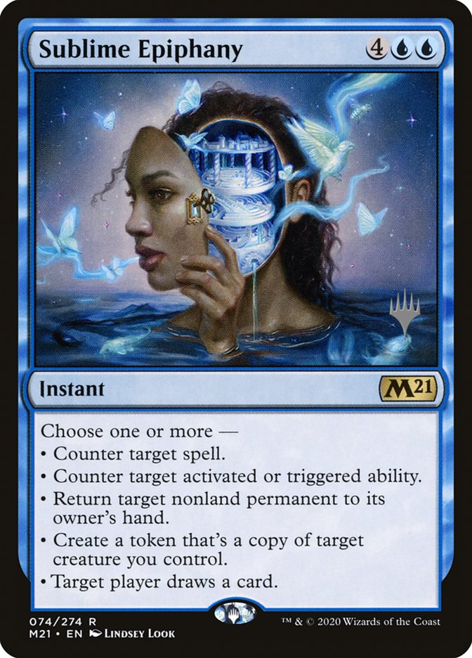 Sublime Epiphany (Promo Pack) [Core Set 2021 Promos] | Jomio and Rueliete's Cards and Comics