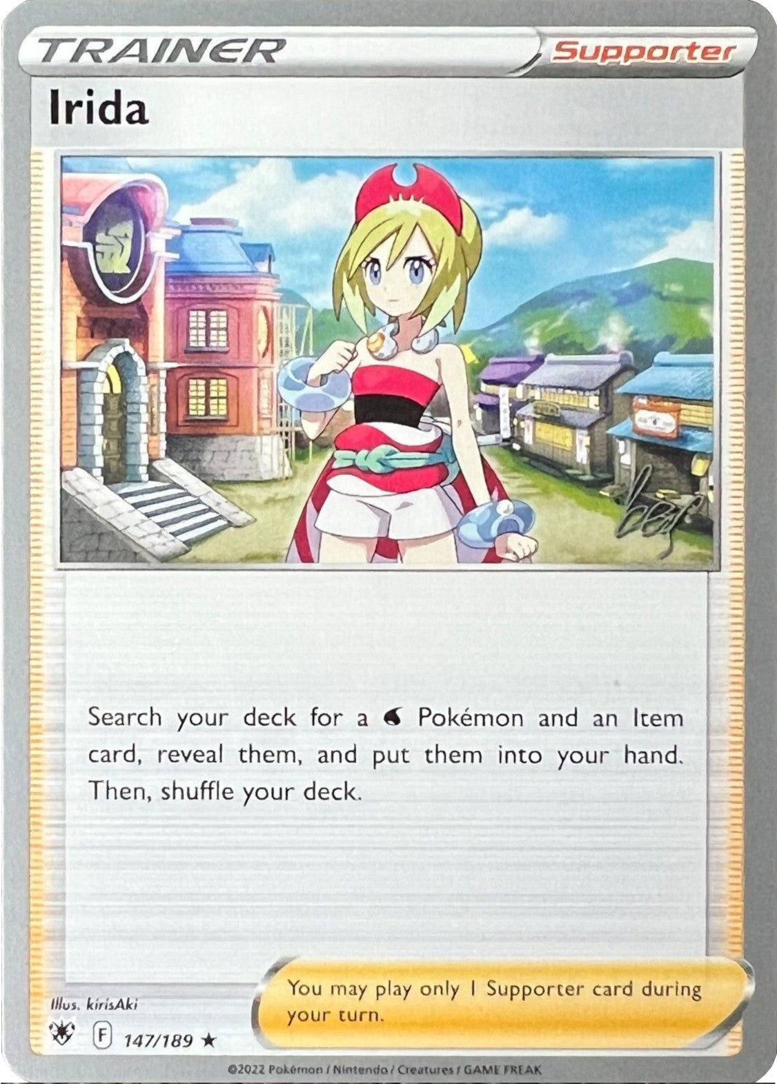 Irida (147/189) (Cheryl Again - Sebastian Lashmet) [World Championships 2022] | Jomio and Rueliete's Cards and Comics