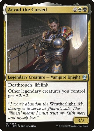 Arvad the Cursed [Dominaria] | Jomio and Rueliete's Cards and Comics